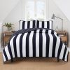 Reversible Stars Stripes 100-Percent Cotton Quilt Set