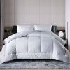 All Seasons Soft White Polyester Down Alternative Comforter